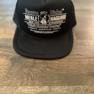 Black George Dickel Trucker Hat